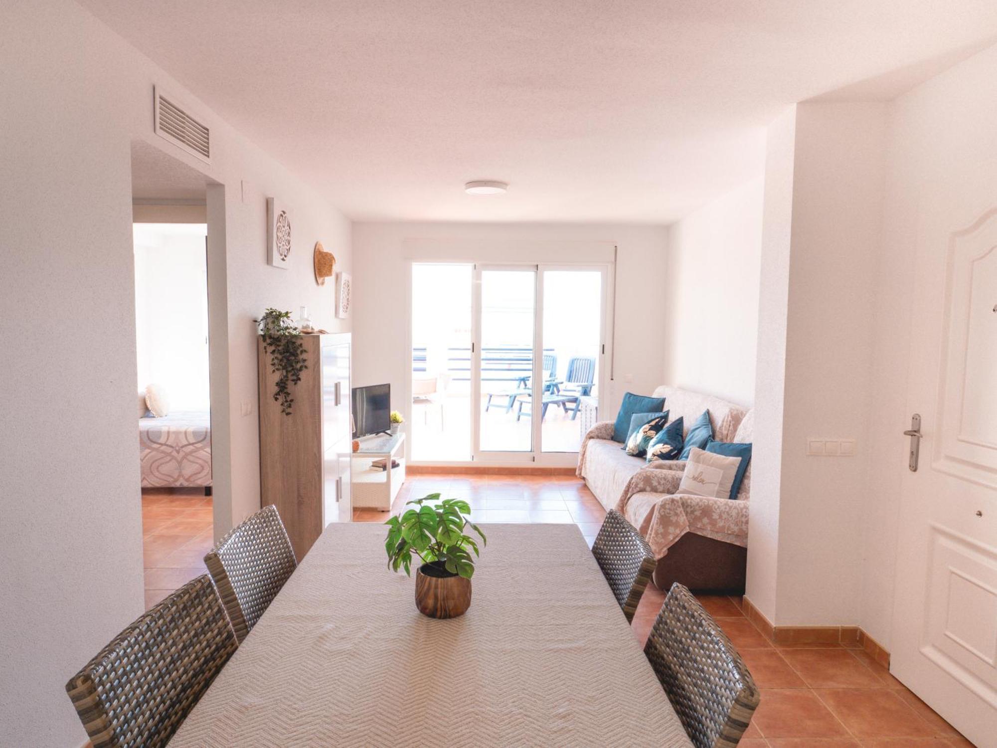 Apartamento En Marina Beach Con Vistas Al Mar El Pozo del Esparto Esterno foto