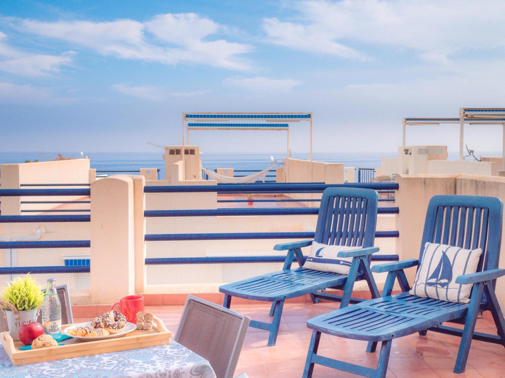 Apartamento En Marina Beach Con Vistas Al Mar El Pozo del Esparto Esterno foto